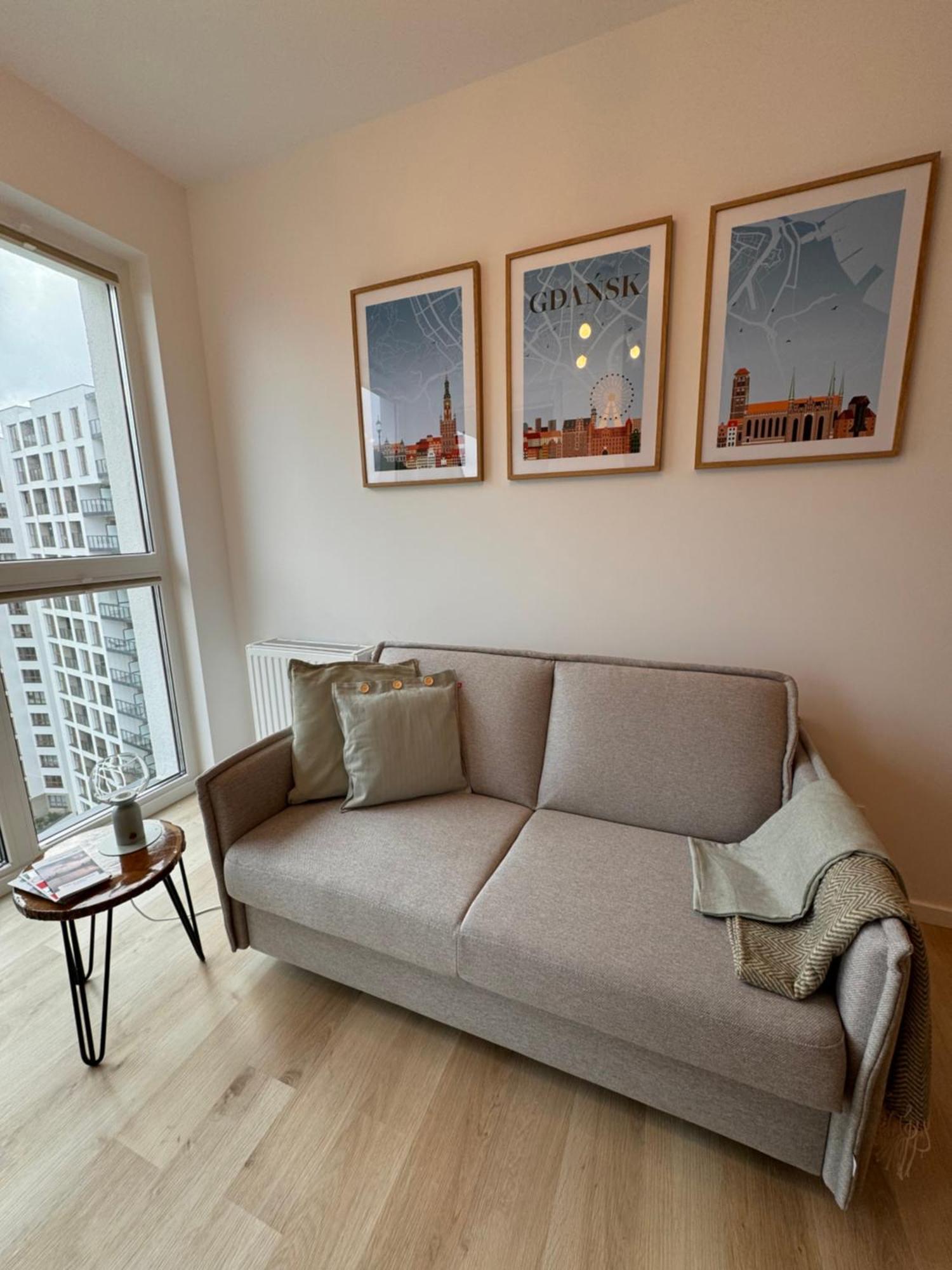 Amber Apartment On 14 Floor Gdansk Dış mekan fotoğraf